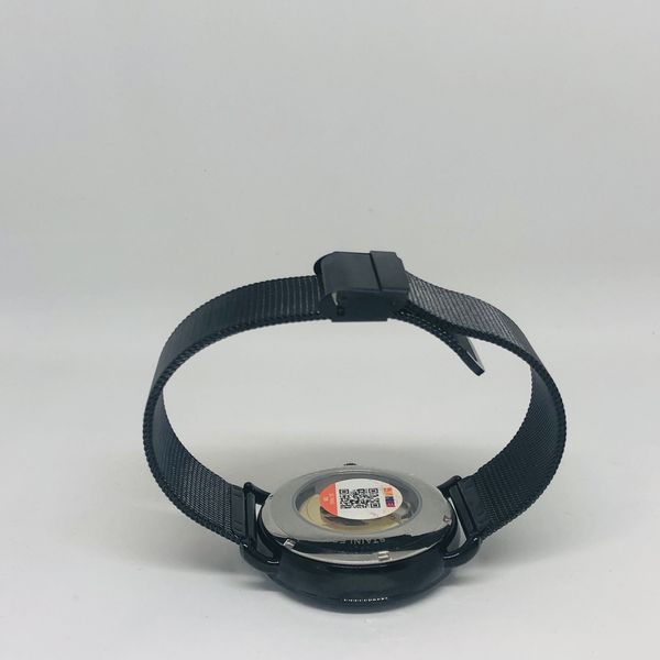 Мужские часы скелетоны Skmei 9201 механические (Черные)