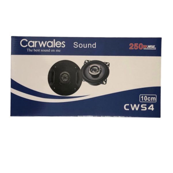 Динаміки автомобільні CWS-4 Carwales Sound 10 см 250W