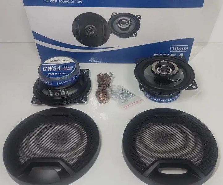 Динаміки автомобільні CWS-4 Carwales Sound 10 см 250W