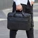 Сумка для ноутбука и документов Tiding Bag (39 х 28 х 8 см) деловой портфель Черный