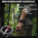 Годинник чоловічий водостійкий тактичний North Edge Nexus з компасом Чорний