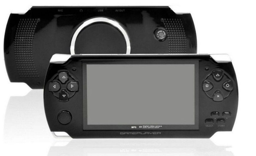 Портативная игровая приставка консоль Psp Х6 4.3" экран 8 ГБ Черный