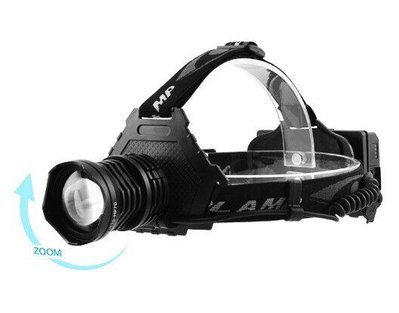 Налобний ліхтар BL-T70pro-HP70 zoom + Powerbank + microUSB + 3х18650