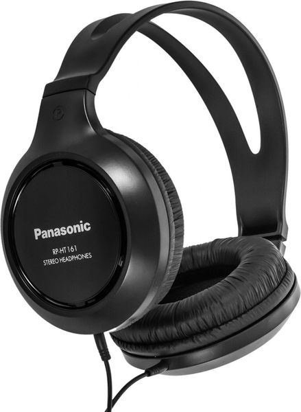 Проводные полноразмерные наушники Panasonic RP-HT161E-K (Черный)