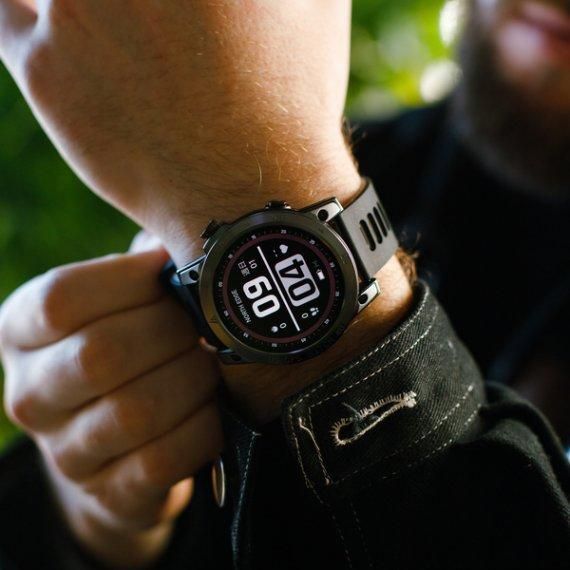 Мужские наручные умные часы North Edge CrossFit GPS с компасом (Black)