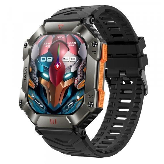 Умные смарт часы Smart Racer K+ с компасом (Черные)