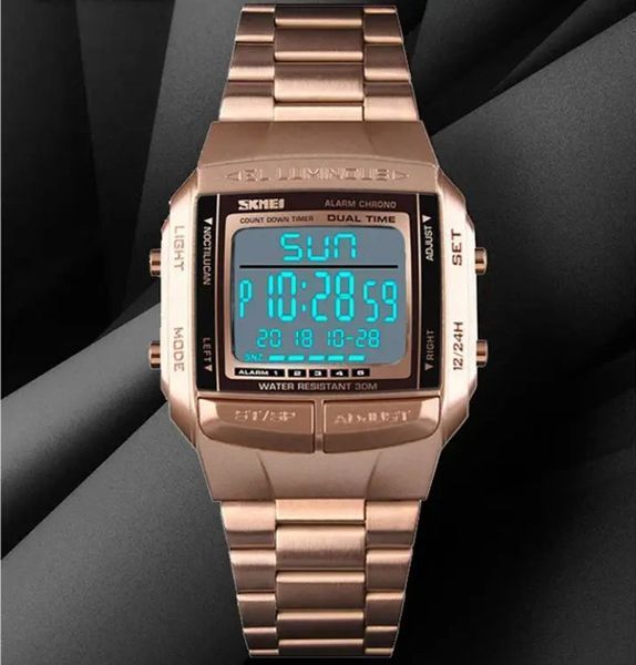 Спортивний годинник Skmei Illuminator Рожевий