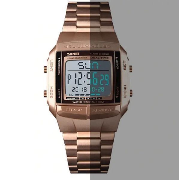 Спортивний годинник Skmei Illuminator Рожевий