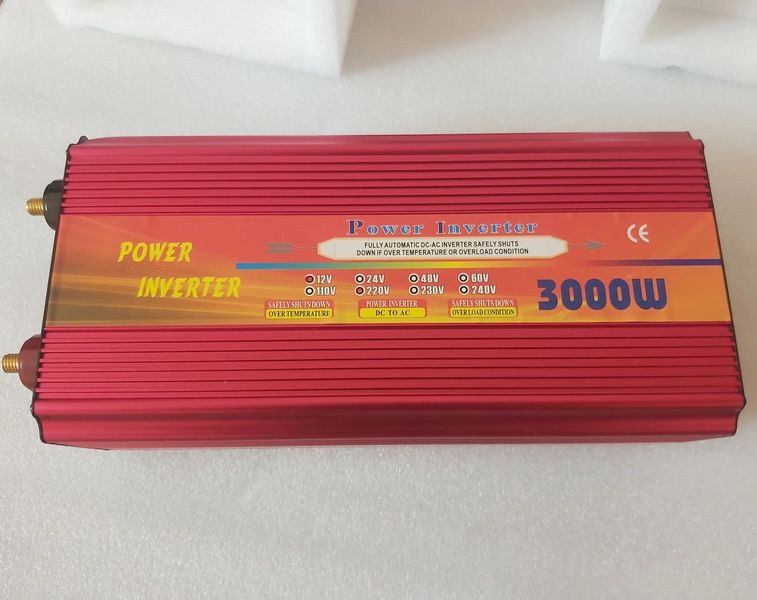 Универсальный инвертор Wave Inverter 3000 Вт 12-220В