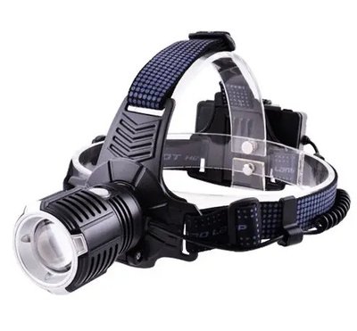 Налобний ліхтар BL-T90-P90/G035-20WS zoom + microUSB + 2х18650 + 3 режими