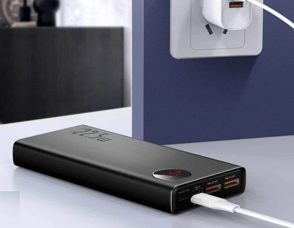 Внешний аккумулятор Baseus Bipow Digital Display 20000mAh 22,5W PPADM205