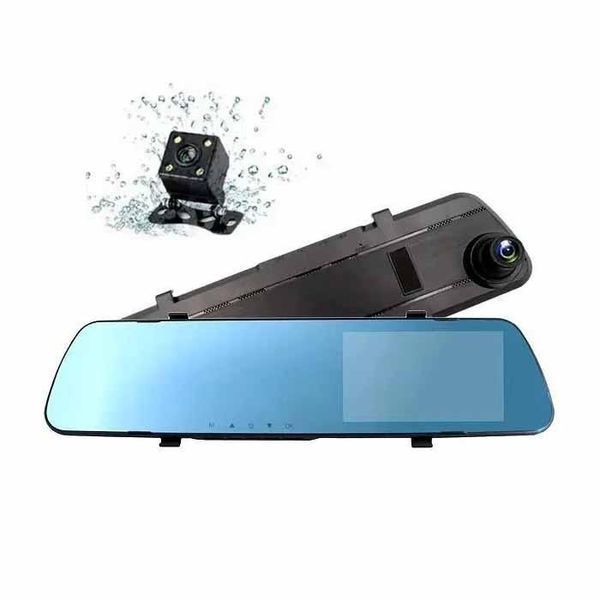 Зеркало с видеорегистратором L1063 4.3" (2 камеры) Full HD