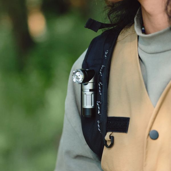 Фонарь с клипсой Naturehike CNK2450ZM013 430лм (4 режима) Черно-серый
