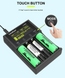 Зарядний пристрій для акумуляторів LiitoKala Lii-M4S (Li-ion IMR LiFe+NiMH) + Rower bank + Type-C