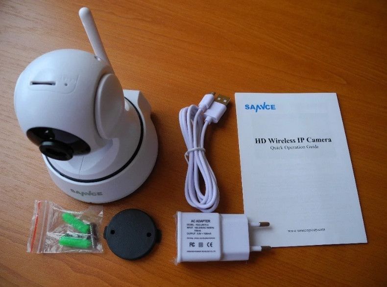 Поворотная Ip камера Sannce 720 Wi-Fi внутренняя Оригинал