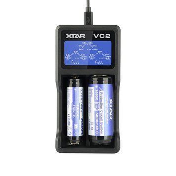 Зарядний пристрій&nbsp;з дисплеєм XTAR VC2