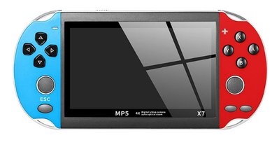Портативна ігрова приставка консоль PSP X7 Blue/Red