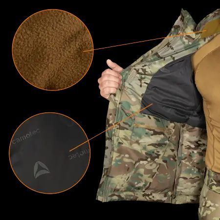 Тактична зимова куртка Patrol System 3.0 Dewspo RS (Мультикам)