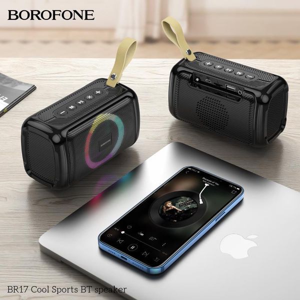 Беспроводная Bluetooth колонка Borofone BR17 Черный