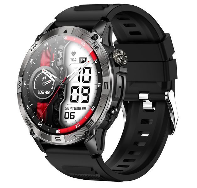 Умные часы North Edge GPS Smart Titan с компасом Черный
