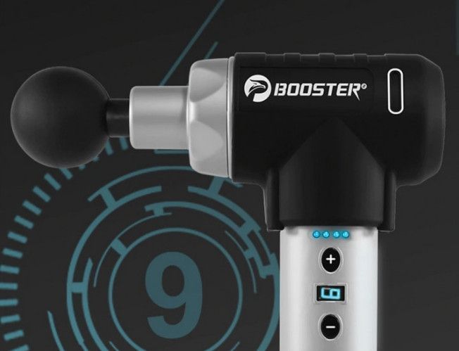 Перкуссионный мышечный ударный массажер Booster Pro 2 триггерных точек