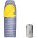 Спальный мешок с натуральным пухом Naturehike CW700 CNK2450WS048 Желто-серый L