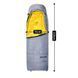 Спальный мешок с натуральным пухом Naturehike CW700 CNK2450WS048 Желто-серый L