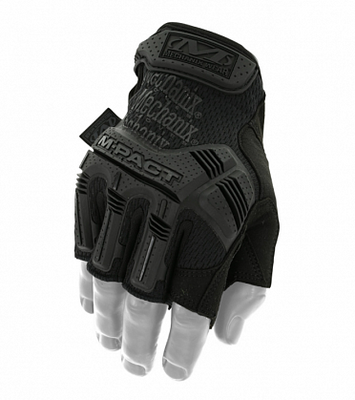 Військові штурмові рукавички без пальців Mechanix M-Pact Fingerless Чорний, L