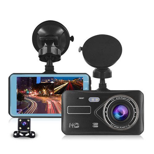 Відеореєстратор для авто T672 LCD 4" Touch screen (2 камери) 1080P Full HD