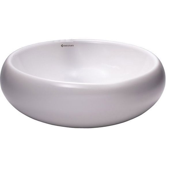 Накладная раковина EGE Vitrifiye Lagina 435x155x435мм (35431) Белый