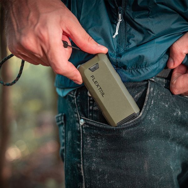 Портативний фумігатор Flextail Max Repel S + Powerbank 9600 мАг (Зелений)