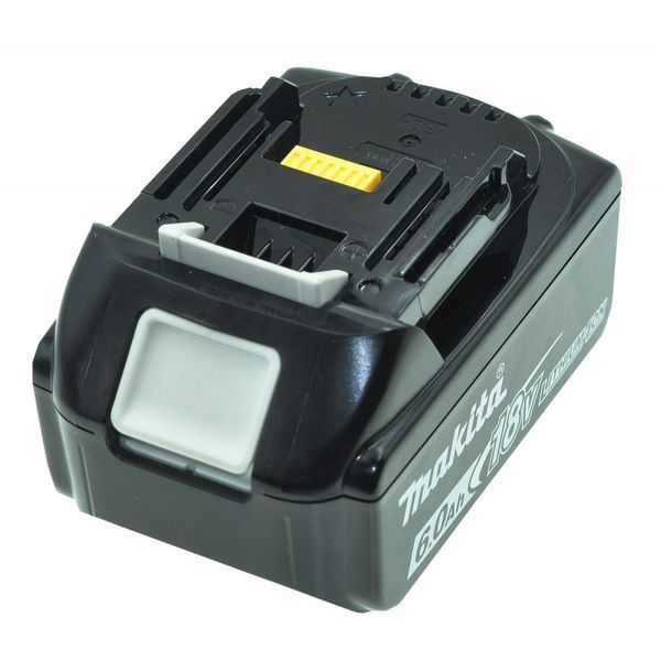 Акумулятор BL1860B 18V 6A до електроінструменту Makita з індикацією (в картонній коробці)