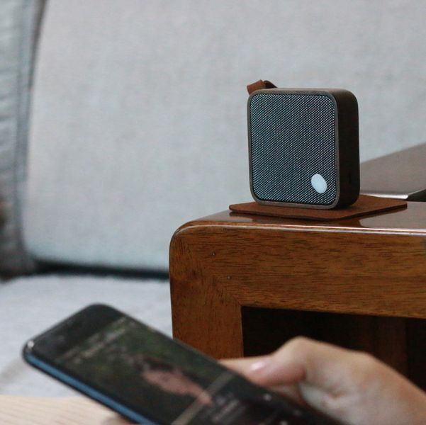 Беспроводная Bluetooth колонка Gingko Mi Square 3Вт (Дерево орех)