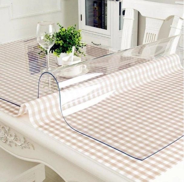 М'яке скло Прозора силіконова скатертина на стіл Soft Glass Захист для меблів 3.6х1.0 м Товщина 1.5 мм