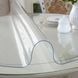 М'яке скло Прозора силіконова скатертина на стіл Soft Glass Захист для меблів 3.6х1.0 м Товщина 1.5 мм
