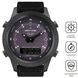 Мужские водостойкие тактические наручные часы North Edge Solar Compass (Черные)