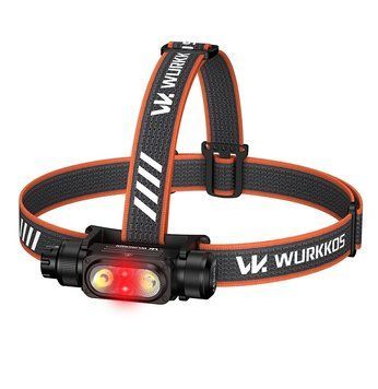 Налобний ліхтар Wurkkos HD17 SST40 2500 лм 220 м Magnet EDC USB-C АКБ 3000 mAh (червоне світло)