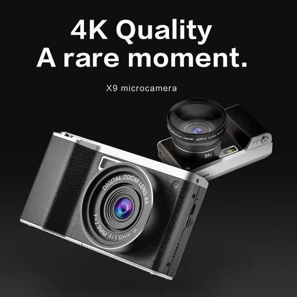 Цифровая камера CamKing X9 1080P 4.0 Inch 24MP фотоаппарат