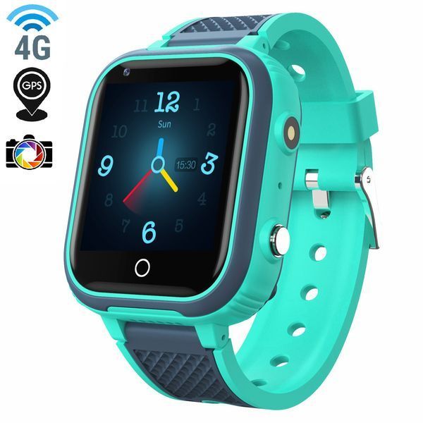 Часы детские умные Smart Kinder GPS Tracking 4G GPS Wi-Fi Синий