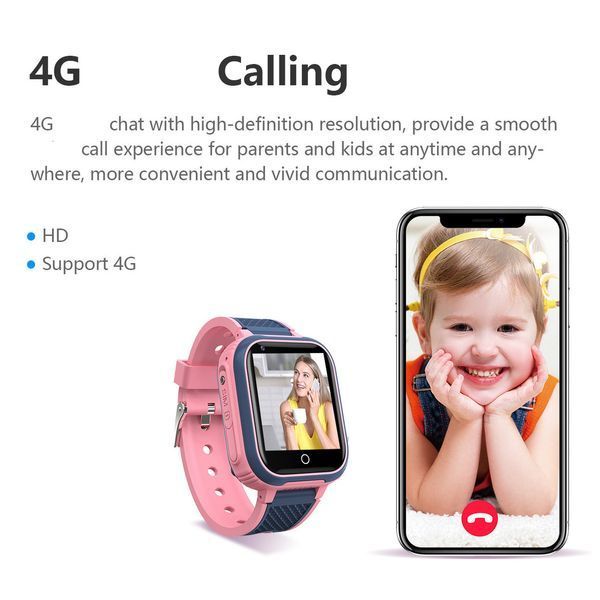 Часы детские умные Smart Kinder GPS Tracking 4G GPS Wi-Fi Синий