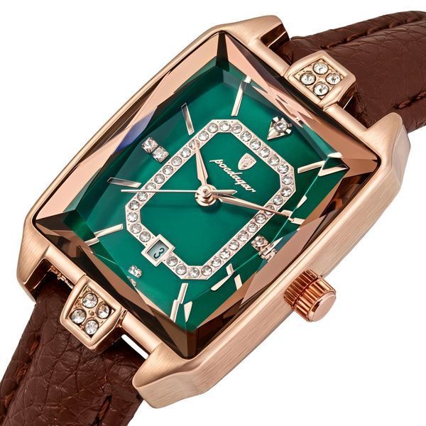 Годинник жіночий наручний Poedagar Magic Leather Classic (2 ремінці)