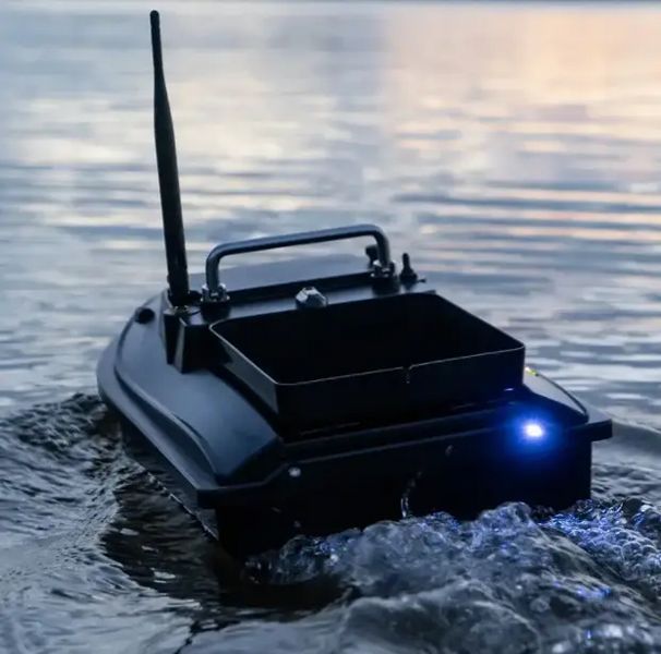 Карповий кораблик V-050 акумулятор 12000 mAh для прикорму Камуфляж