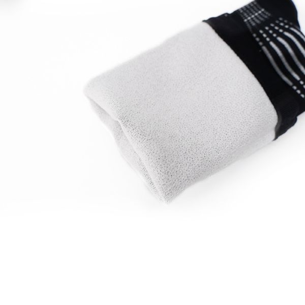 Высокие водонепроницаемые носки Dexshell Compression Mudder (Черные с серым) M