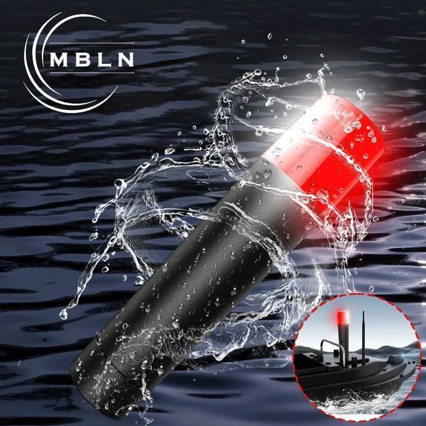 Човен для риболовлі MBLN BrandRC з пультом ДК + подвійний бункер (місткість до 1.5 кг) Чорний