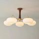 Світлодіодна люстра Ніжність 5014 (Золота)