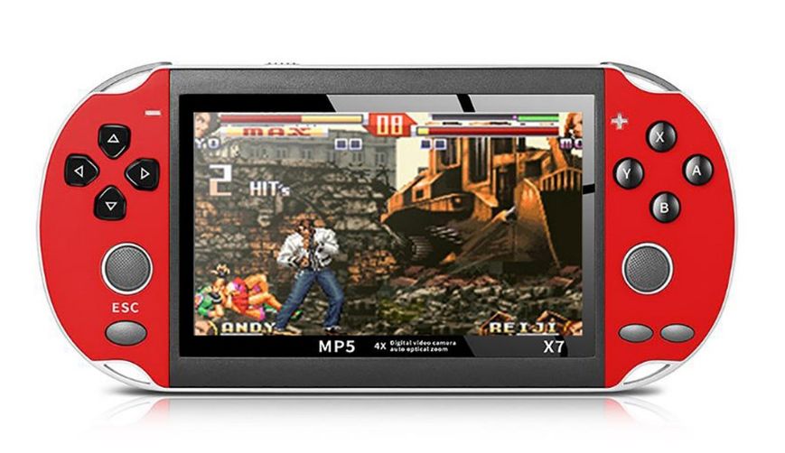 Портативная игровая приставка консоль PSP X7 Red