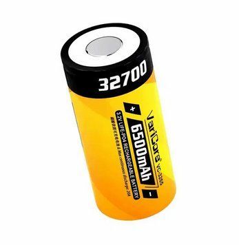 Акумулятор 32700 VariCore LIFE-PO4 6500 mAh 3.2 V (VC-3265) N 55A Жовтий