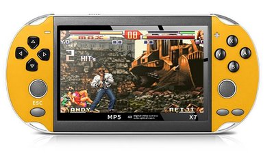 Портативна ігрова приставка консоль PSP X7 Yellow