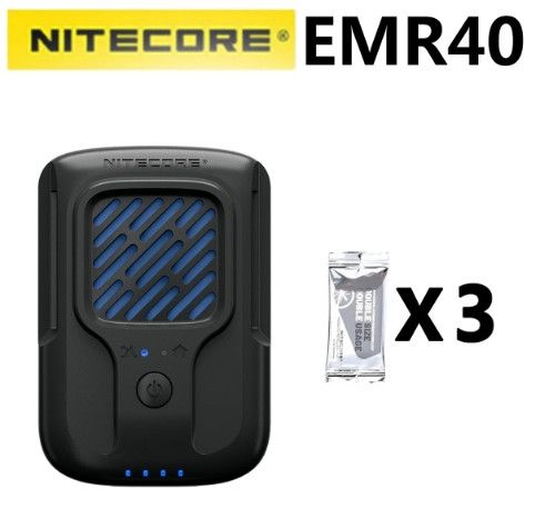 Портативный фумигатор Nitecore EMR40 аккумуляторный + пластины