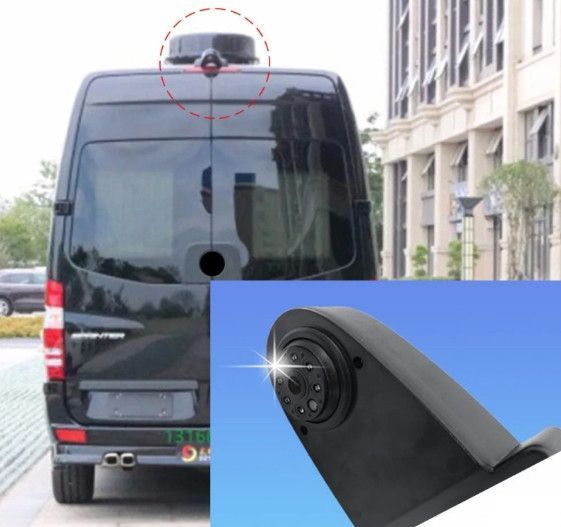 Камера заднего вида KA-456-TY для автомобилей Sprinter Crafter Transit Fiat AHD 720/1080